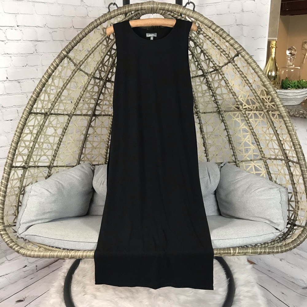 Neiman Marcus Split Side Tunics - Black
